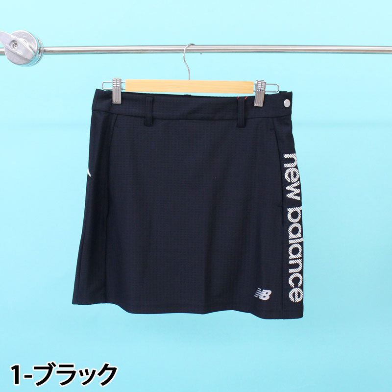 New Balance GOLF ニューバランスゴルフ ゴルフウェア ゴルフスカート レディース ストレッチ ジャガードジャージー ブランド おしゃれ 春夏の画像