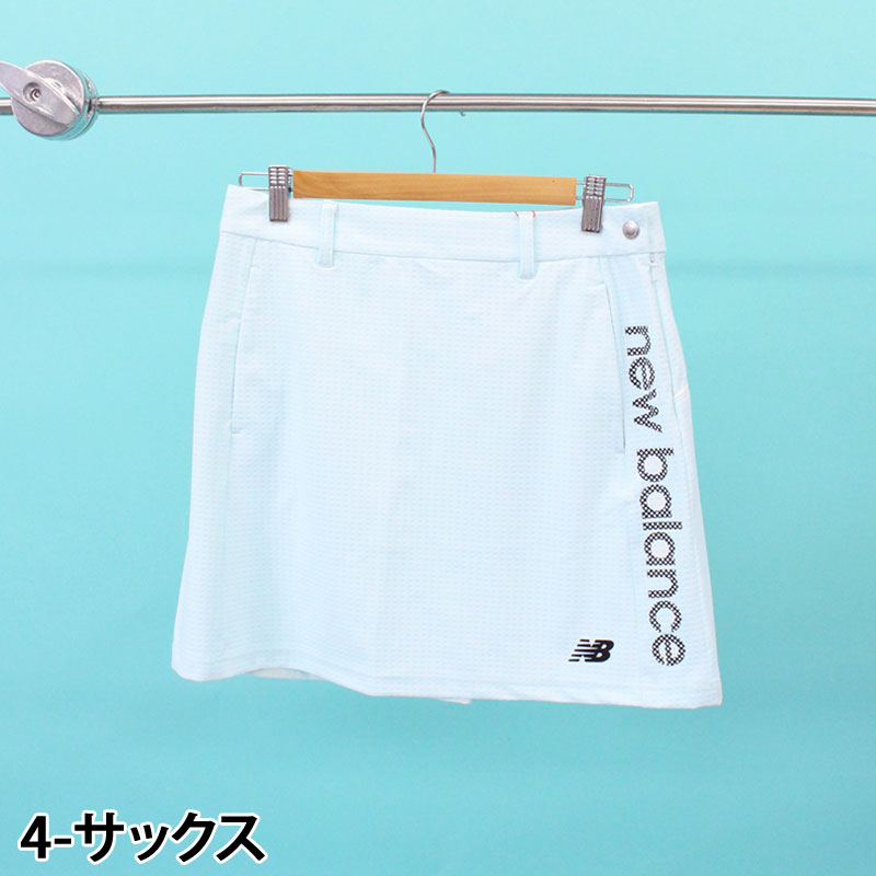 New Balance GOLF ニューバランスゴルフ ゴルフウェア ゴルフスカート レディース ストレッチ ジャガードジャージー ブランド おしゃれ 春夏の画像
