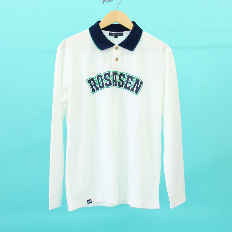 Rosasen（ロサーセン） ゴルフウェア メンズ ポロシャツ 長袖 トップス