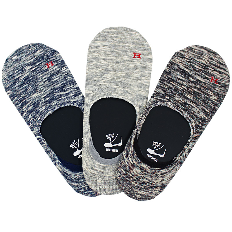 Healthknit メンズショートソックス インステップソックス