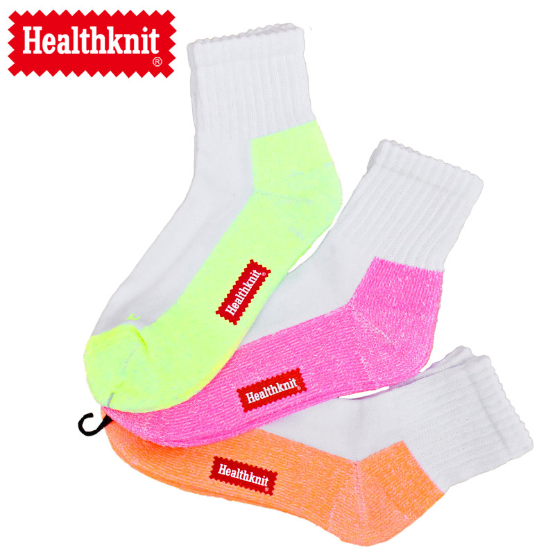 Healthknit（ヘルスニット） メンズショートソックス メンズ靴下 3足