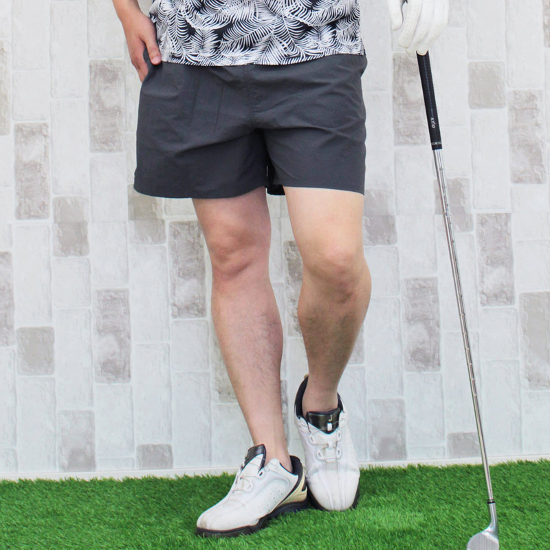ハーフパンツ ショートパンツ ゴルフパンツ メンズ ナイロン 短パン