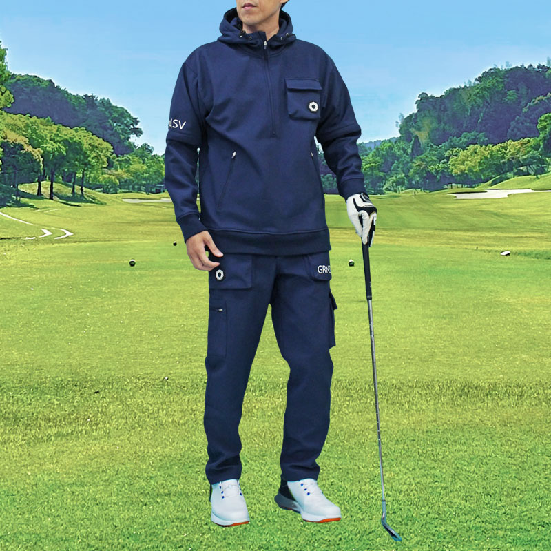 OAKLEY 2way 高機能 バイカラー ゴルフウェア 上下セットアップ L ゴルフ 上下セットアップ メンズ ゴルフウェア GIORNO SEVEN ジョルノ