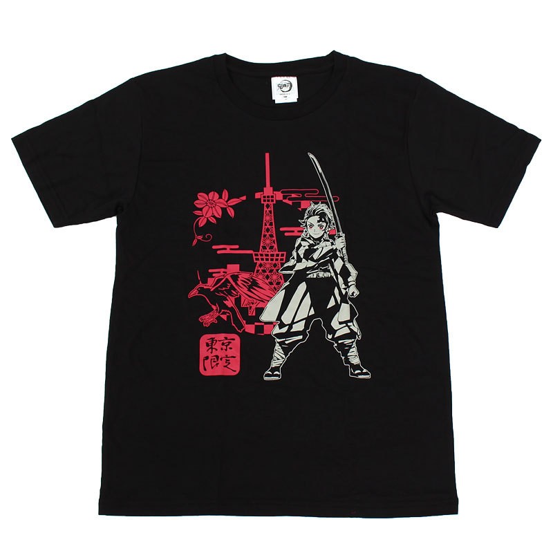 鬼滅の刃 ボトルTシャツ メンズ半袖Tシャツ 炭治郎 漫画 ジャンプ