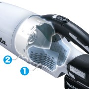 マキタ（makita） 18V コードレス 掃除機 カプセル式 CL281FDZW 本体