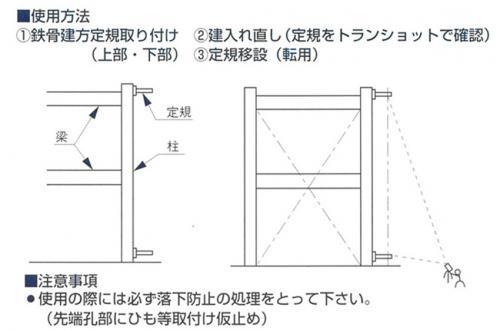 建方定規 M-3000-02000同等品 マグのスケ : 3582 : ツールトレジャー - 通販 - Yahoo!ショッピング