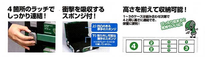 HiKOKI システムケース3 0040-2658 :0040-2658:ツールズ匠 - 通販 - Yahoo!ショッピング