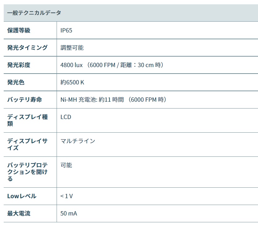 テストー 477-LEDストロボスコープ 0563 4770 ○U518 :05634770