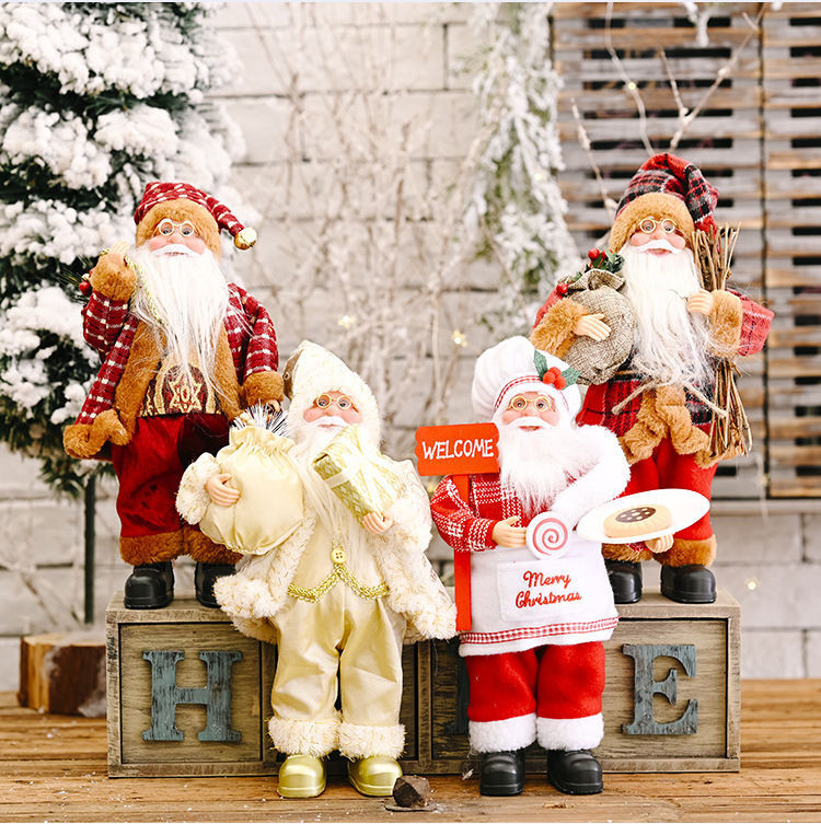 X'mas クリスマス 飾り サンタクロース サンタ 置物 クリスマスオブジェ 北欧 玄関 室内 おしゃれ アンティーク おもちゃ インテリア 雑貨  通販 