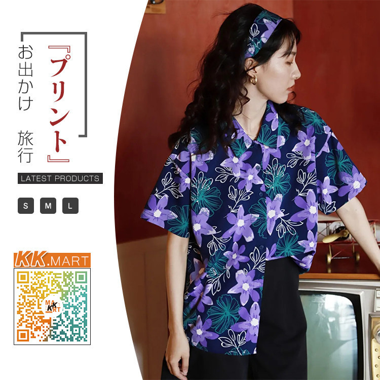 アロハシャツ レディースシャツ 春夏秋 開襟シャツ ハワイシャツ