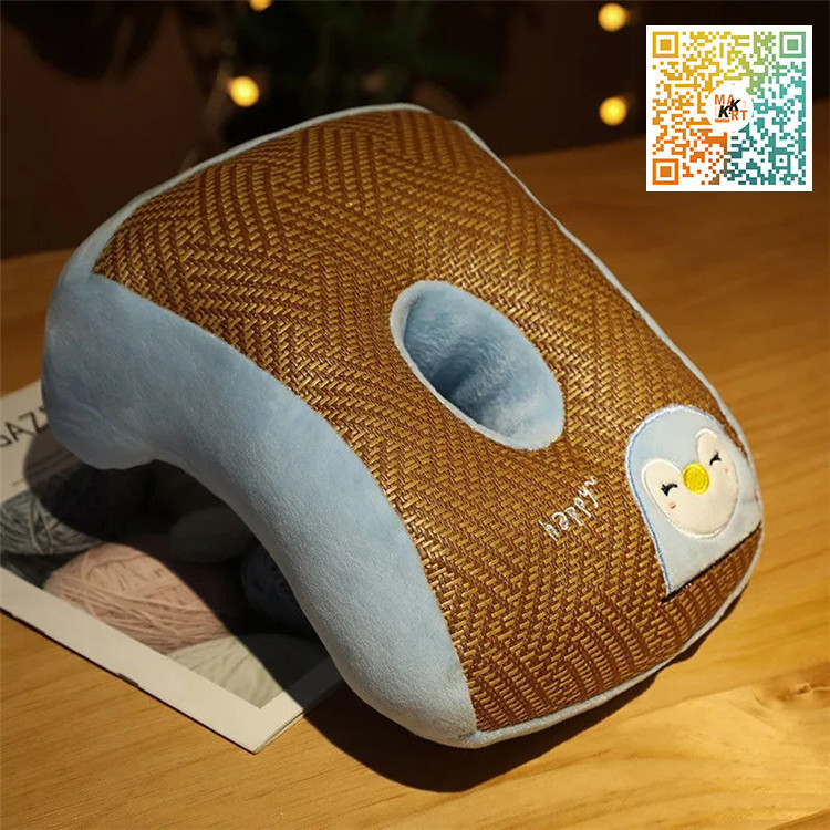 ナップピロー 昼寝枕 デスクピロー 携帯枕 うたた寝まくら 顔まくら 仮眠 ネックピロー トラベル うつ伏せ 快眠 安眠枕 在宅勤務 テレワーク  リモートワーク :wushuizhen040:kk.mart - 通販 - Yahoo!ショッピング