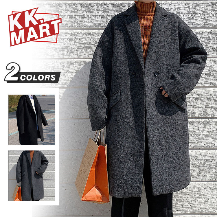 チェスターコート メンズコート 秋冬 ラシャコート ロングコート 男性 ジャケット アウター コート 通勤 カジュアル 代 30代 40代 Y Nansnizi217 Kk Mart 通販 Yahoo ショッピング