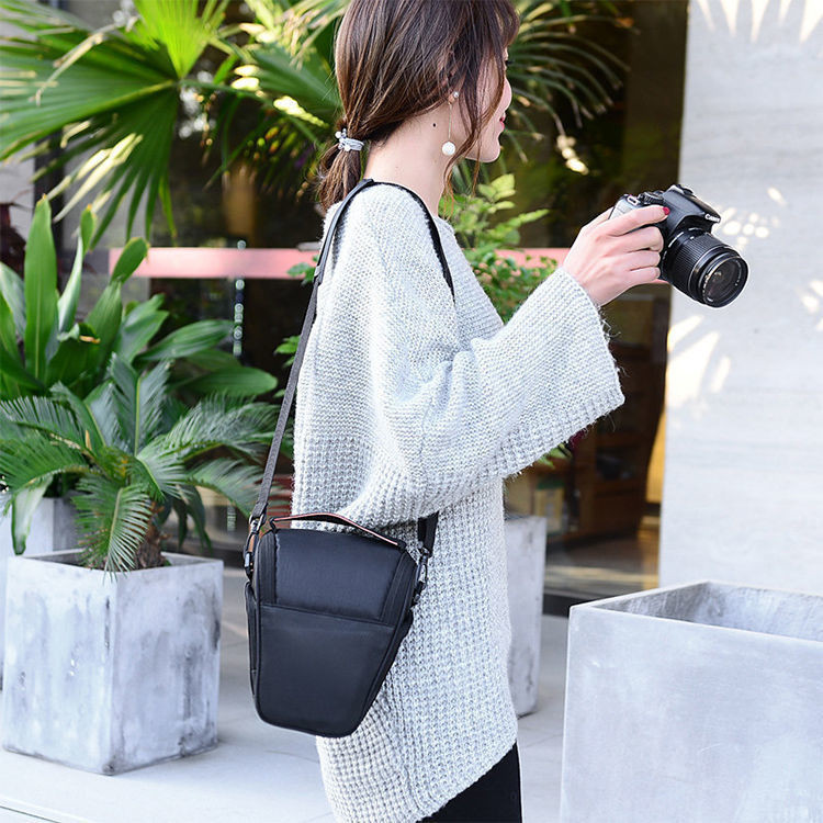 カメラバッグ カメラケース 一眼レフバッグ 鞄 かばん カメラバック メッセンジャー 斜め掛け レンズ収納 インナーバッグ アウトドア 大容量 耐摩防振 Y21 Cameraporch036 Kk Mart 通販 Yahoo ショッピング