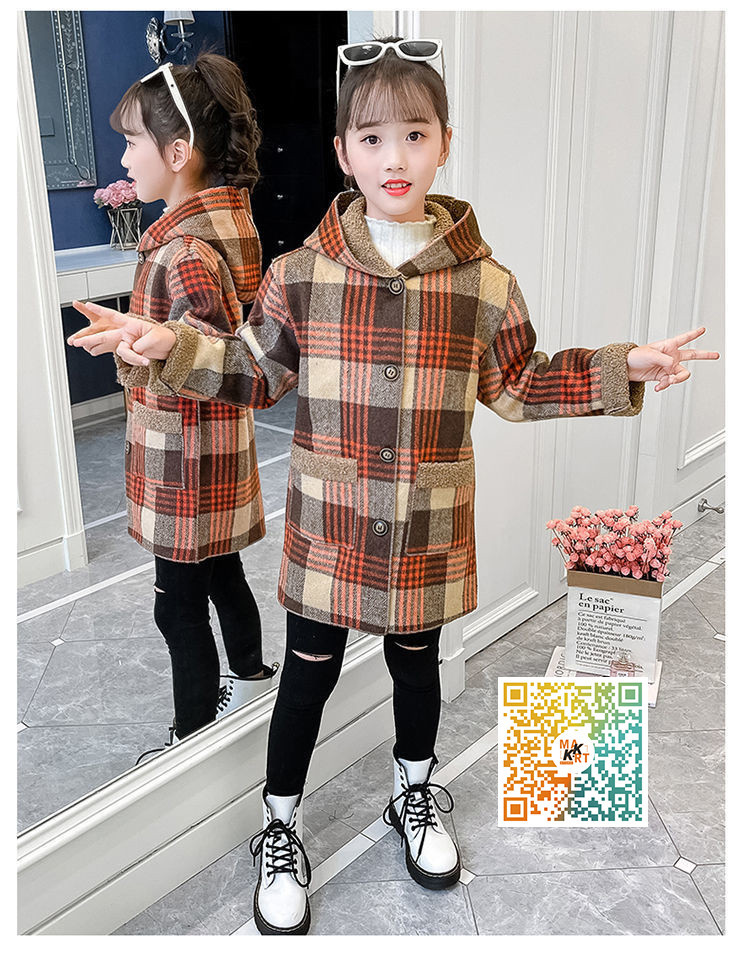 ピーコート　Pコート キッズコート フード付き　ミドル丈 秋冬　ラシャコート　女の子 子供服　ジュニア　アウター　ジャケット　キッズ　中綿コート 防寒