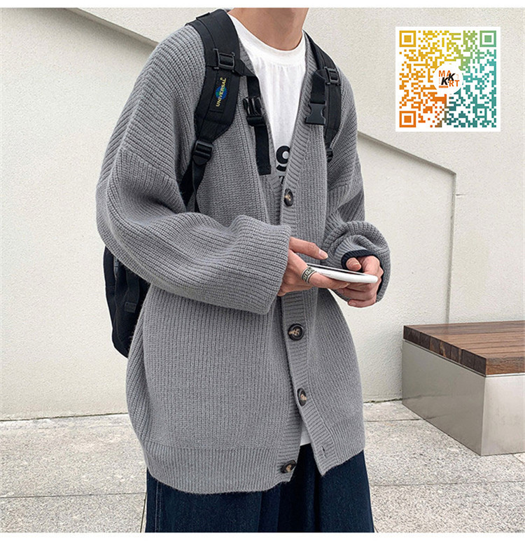 春秋冬 ニット カーディガン メンズ セーター 男性 ニット コート ...