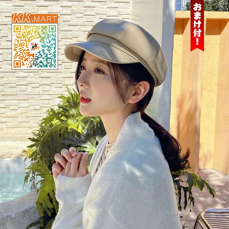 春秋冬 ハンチング帽 革帽子 レディース レザー帽子 春秋冬 ハンチング帽 革帽子 レディース レザー帽子