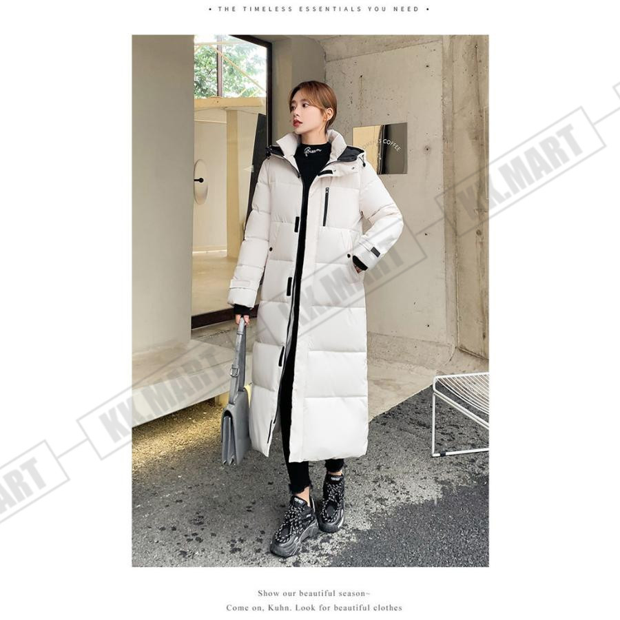 中綿コート レディース ロングコート ロング丈 ベンチコート