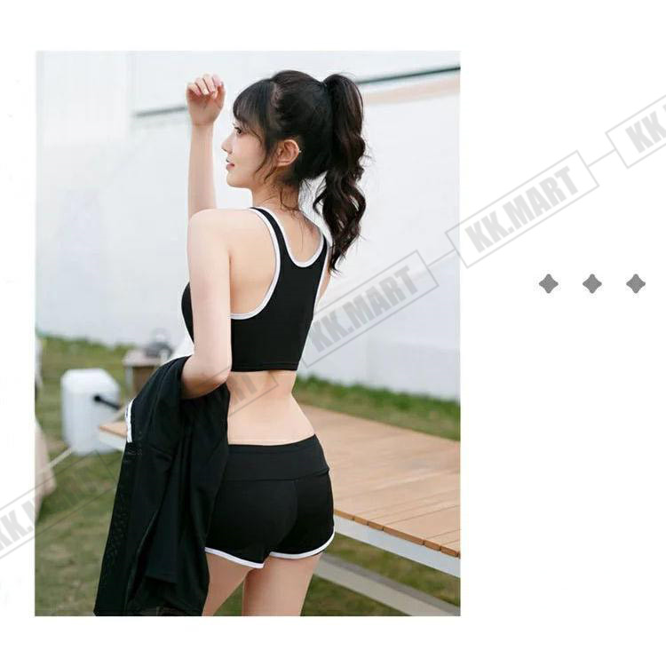 水着 レディース 体型カバー タンキニ 3点セット ラッシュガード レディース水着 セパレート 中学生 高校生 可愛い 韓国 スクール水着 ショートパンツ 海 プール |  | 07