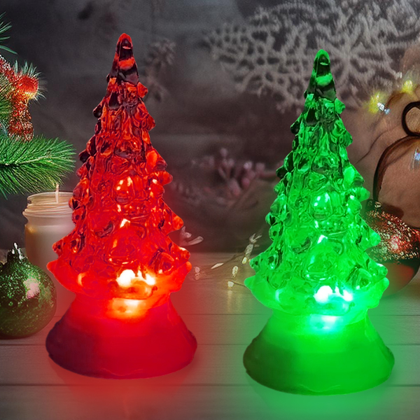 クリスタルツリー 3個セット 光る 電飾 xmas 飾り LEDライト 卓上 クリスタルツリー 3個セット 光る 電飾 xmas 飾り LEDライト 卓上