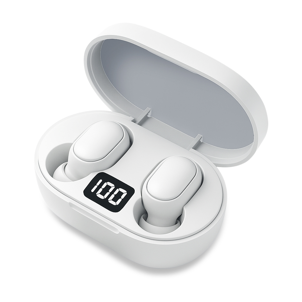 クーポンで999円】ワイヤレスイヤホン Bluetooth バッテリー残量 液晶