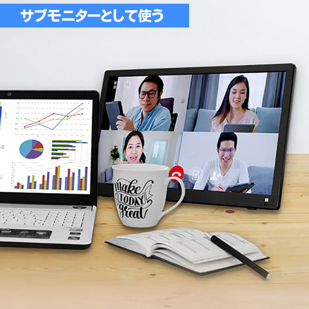 ポータブルテレビ 14インチ 限定数 録画機能 14型 大画面 高画質 HDMI