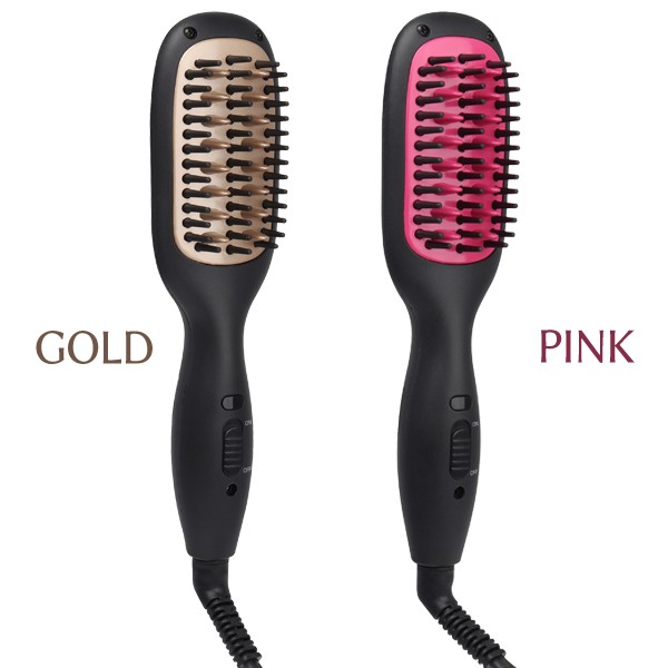【美品】とかすだけのブラシ型ストレートヘアアイロン 楽天市場】ストレートアイロン ブラシ マイナスイオン とかす