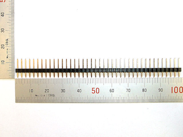 ピンヘッダー 1×40 (40P)の詳細画像2