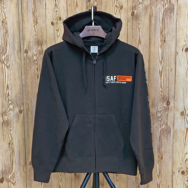 AVIREX（アヴィレックス） SHEETING PATCHED ZIP PARKA FLYING TIGERS