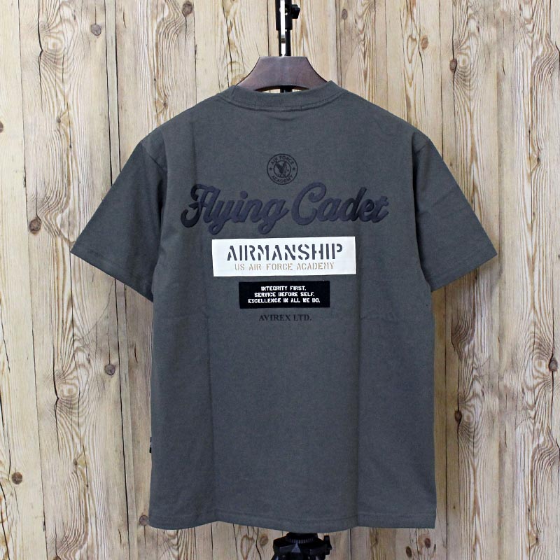 AVIREX アヴィレックス CADET PATCH T-SHIRT 半袖Tシャツ 783