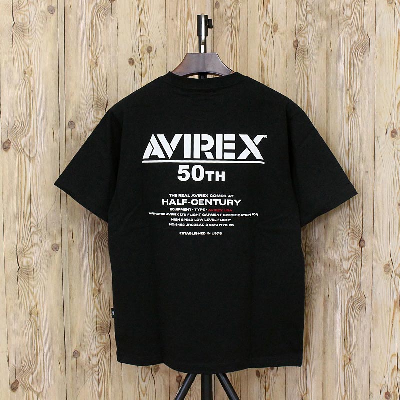 AVIREX（アヴィレックス） 50th Anniversary T-SHIRT 半袖Tシャツ 783