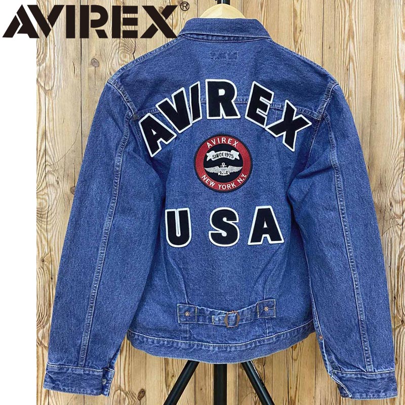 AVIREX メンズGジャン、デニムジャケットの商品一覧｜ジャケット