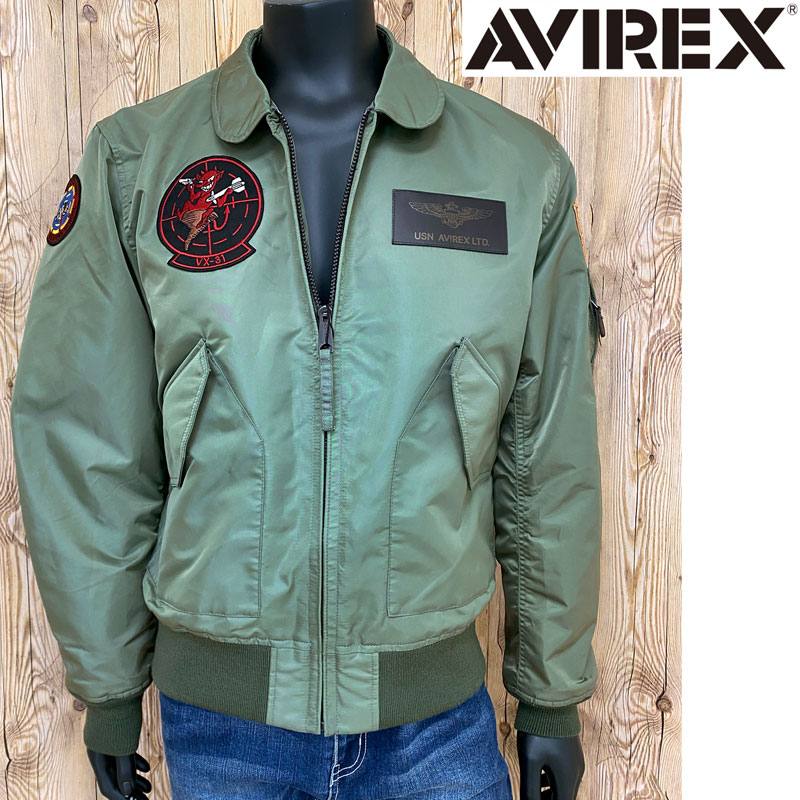 AVIREX アヴィレックス CWU 36P VX-31 MA-1 ミリタリー ジャケット