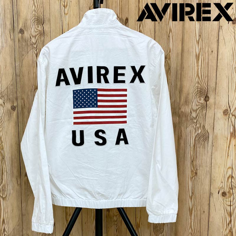 AVIREX アヴィレックス STAND FULL ZIP JACKET U.S. FLAG ジャケット アウター ブルゾン スタンドフルジップ メンズ ブランド｜topism｜02