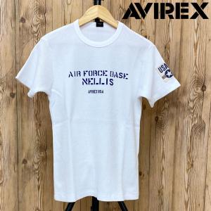 AVIREX アヴィレックス WAFFLE USAF 半袖Tシャツ トップス メンズブランド