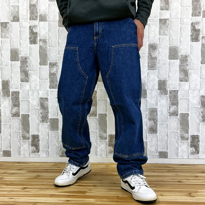 Carhartt ダブルニー　デニムパンツ 30 x 30 Carhartt（カーハート） WIP ワイドシルエット ダブルニーパンツ