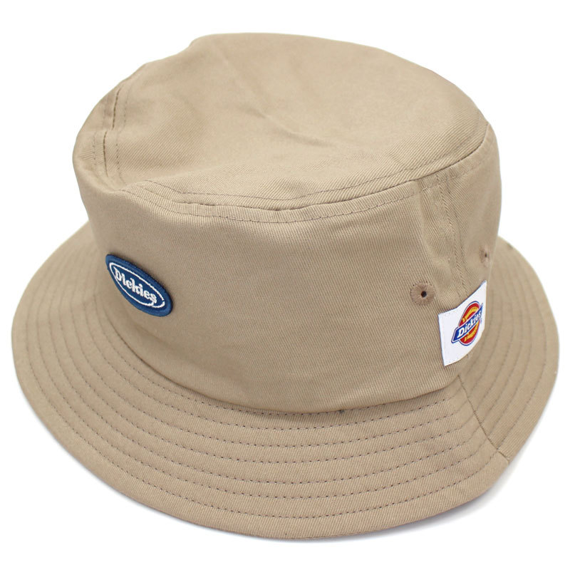 Dickies ディッキーズ CALIF WAPPEN BUCKET HAT カリフ ワッペン バケットハット 無地 綿100％ 男女兼用 男性用 女性用 ユニセックス | Dickies | 02