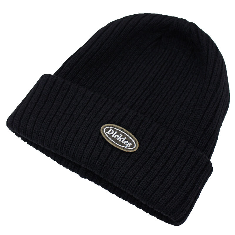 Dickies ディッキーズ DK CALIF LOGO WAPPEN KNIT CAP ビーニー ニット帽 ワッチ 無地 男女兼用 男性用 女性用  ユニセックス