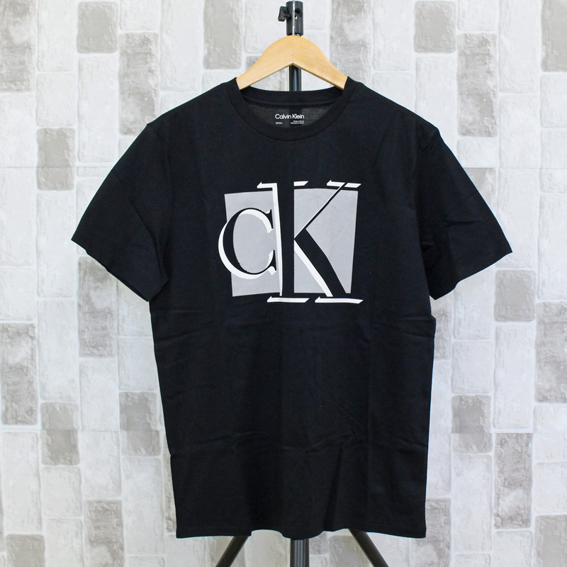 Calvin Klein カルバンクライン CK ビッグロゴクルーネックTシャツ メンズ ブランド