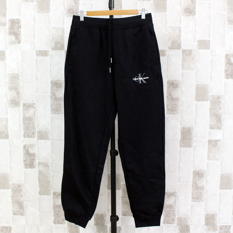 送料無料   カルバンクライン CK モノグラムロゴ スウェット フリースジョガーパンツ MONOLOGO FLEECE JOGGER 40BM802 メンズ ブランド Calvin Klein（カルバン・クライン） CK モノグラムロゴ スウェット