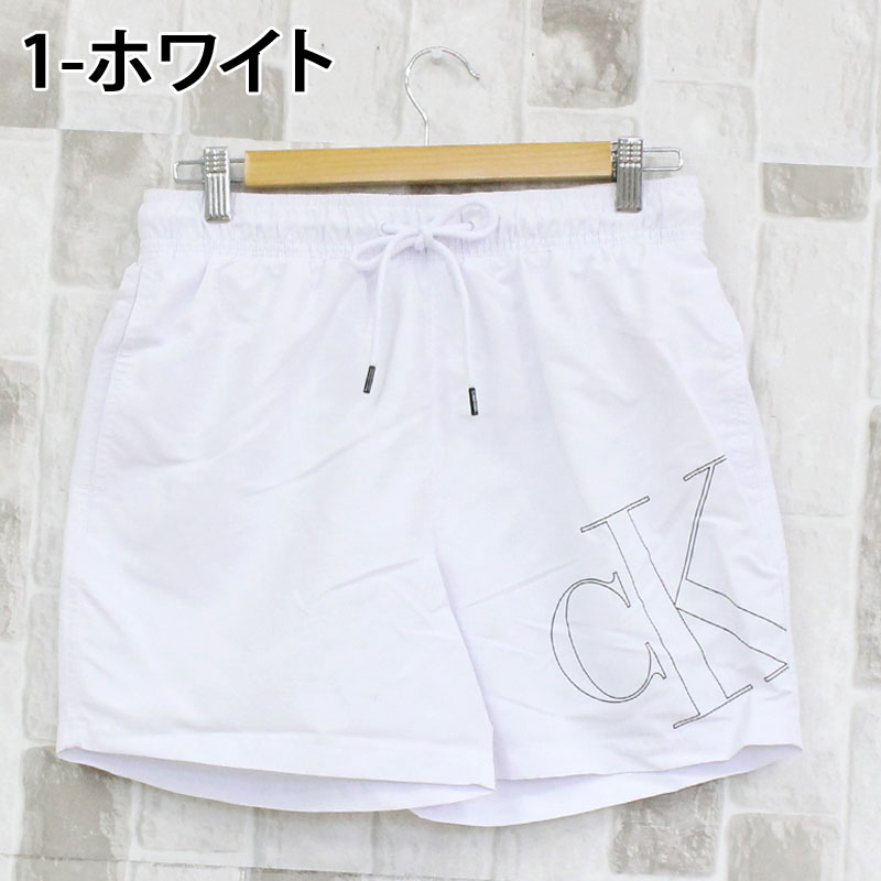 Calvin Klein（カルバン・クライン） CK モノグラムロゴ サーフパンツ