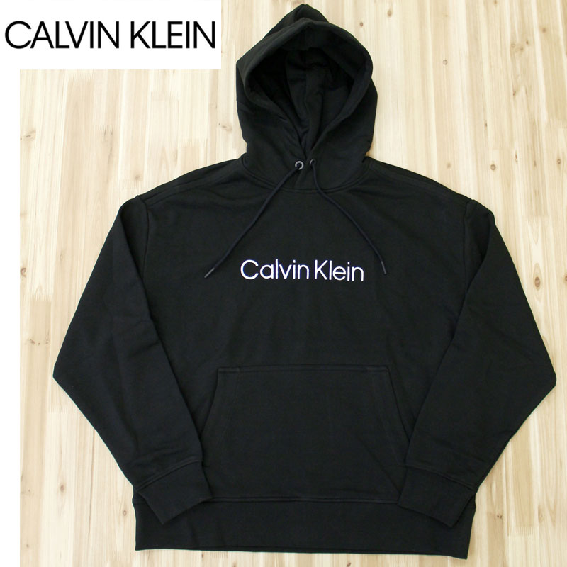 Calvin Klein カルバンクライン CK ロゴプリントスウェットパーカー
