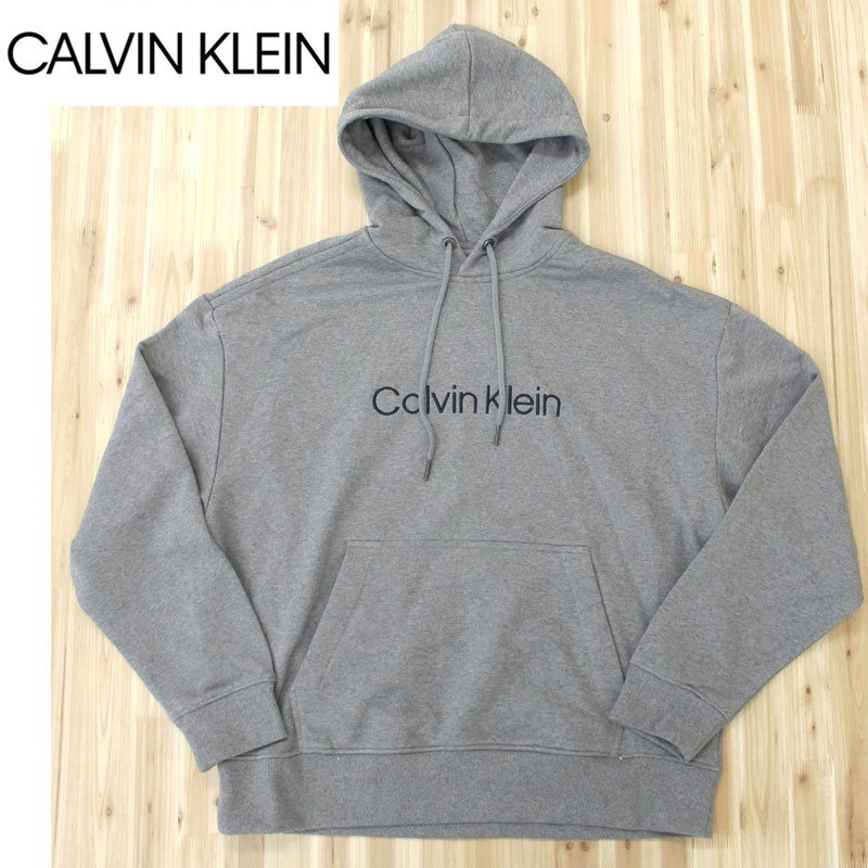 Calvin Klein カルバンクライン CK ロゴプリントスウェットパーカー
