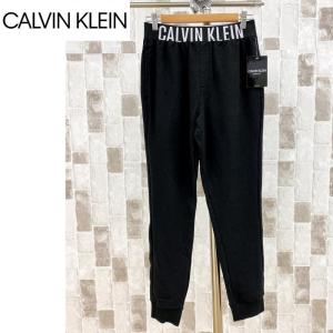 Calvin Klein カルバンクライン CK ウエストロゴ スウェット ジョガーパンツ イージー...