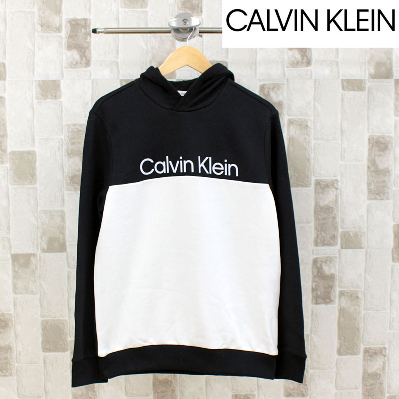 Calvin Klein カルバンクライン CK カラーブロックロゴスウェットパーカー