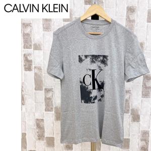 Calvin Klein カルバンクライン CK シーズナルプリントクルーネックTシャツ 半袖Tシャ...