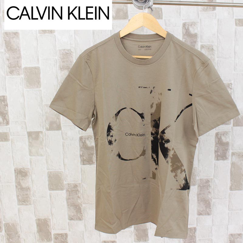 Calvin Klein CK オーバーサイズ モノグラクロゴ クルーネックTシャツ カルバンクライ...