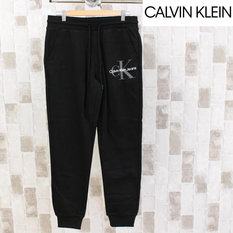 Calvin Klein カルバンクライン Calvin Klein Jeans CK モノグラムロゴ 裏起毛 スウェット ジョガーパンツ MONOGRAM JOGGER ボトムス イージーパンツ｜topism｜02