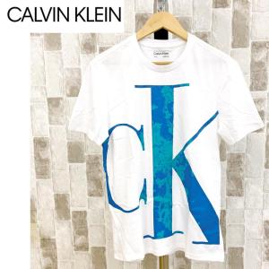 Calvin Klein カルバンクライン CK ビッグロゴグラフィック クルーネックTシャツ SS...