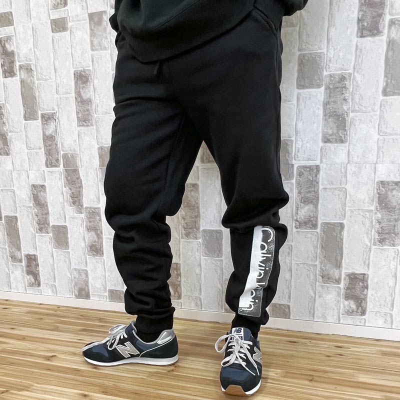 Calvin Klein カルバンクライン CK フェードロゴグラフィックフリースジョガーパンツ FADED LOGO JOGGER｜topism｜02