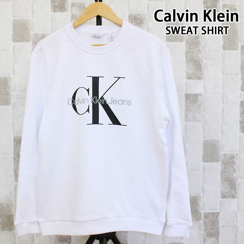 Calvin Klein カルバンクライン Calvin Klein Jeans CKJ モノグラムプリント クルーネック スウェットシャツ ls monogram crewneck sweatshirt 裏起毛 メンズ｜topism｜02